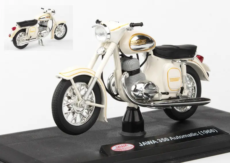 MOTO JAWA 350 AUTOMATIC 1966 WHITE 1