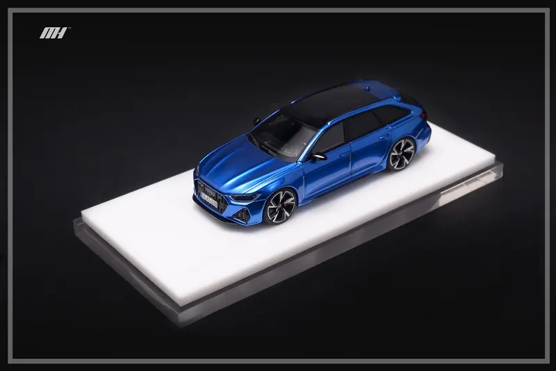 Motorhelix - Audi RS6 Avant in Sepang Blue Limited 499 pcs - Scala 1/64