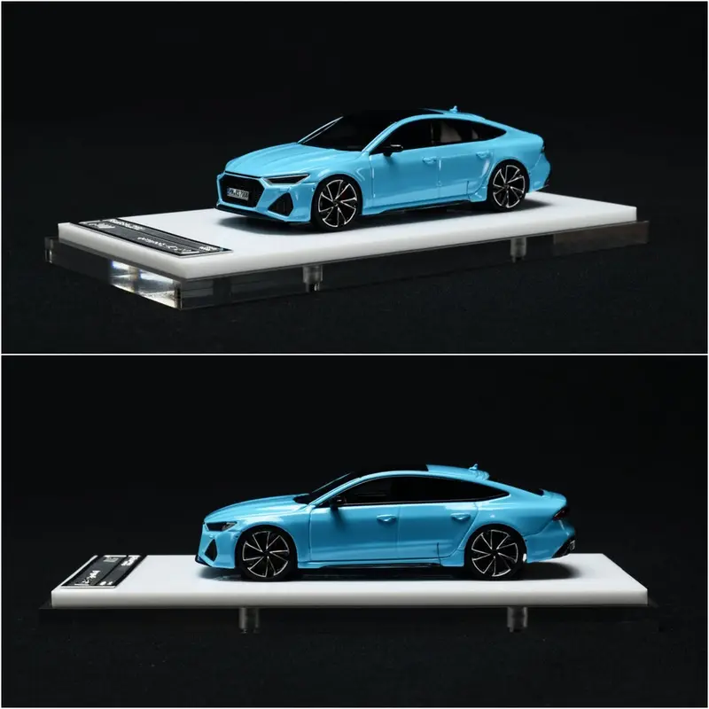 Motorhelix - Audi RS7 Sportback in Baby Blue Limited 499 pcs - Scala 1/64