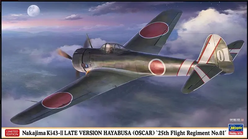 NAKAJIMA Ki43-li HAYABUSA (OSCAR) 25th FLIGHT REGIMENT KIT 1