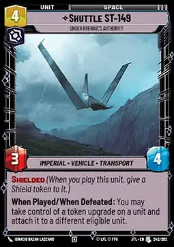 Navetta ST-149, Sotto L'Autorità Di Krennic - Salto nell'Iperspazio (Uncommon) [JTL-242]