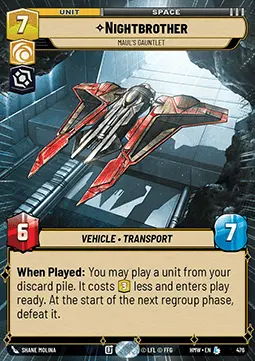 Nightbrother, Gauntlet Di Maul - Mondi di Origine