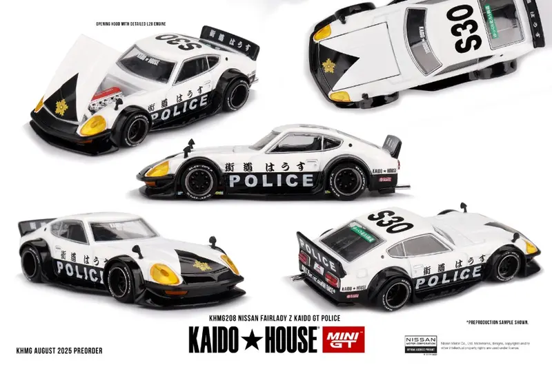 NISSAN FAIRLADY Z KAIDO GTPOLICE 1978 1