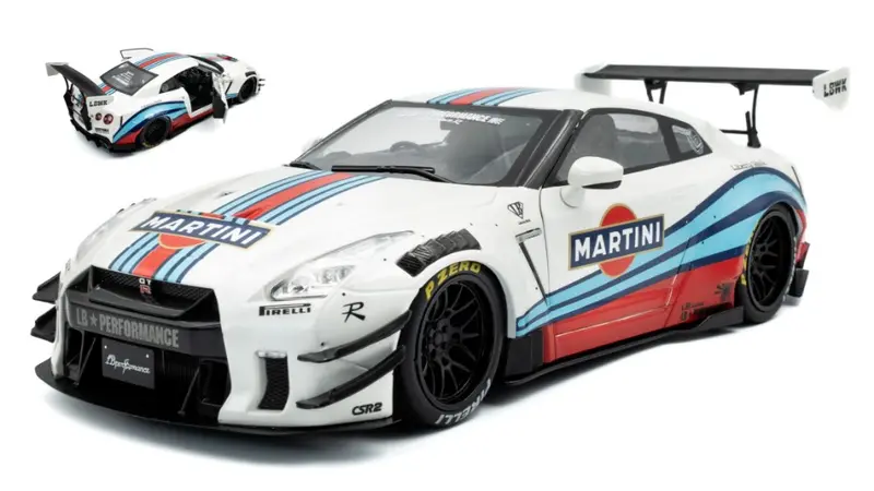 NISSAN GT-R (R35) W/ LIBERTY WALK BODY KIT 2.0 M 2024 MARTINI 1