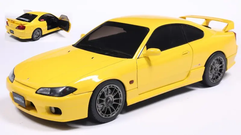 NISSAN SILVIA S15 SPEC-RAERO LIGHTNING YELLOW 1999 1