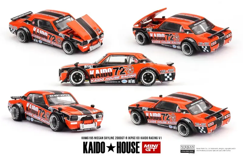 NISSAN SKYLINE 2000 GT-R5KPGC10) KAIDO RACING V1 1