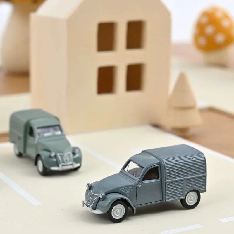 Norev - Citroen 2CV Fourgonnette 1950 Blue Névé - Scala 1/64