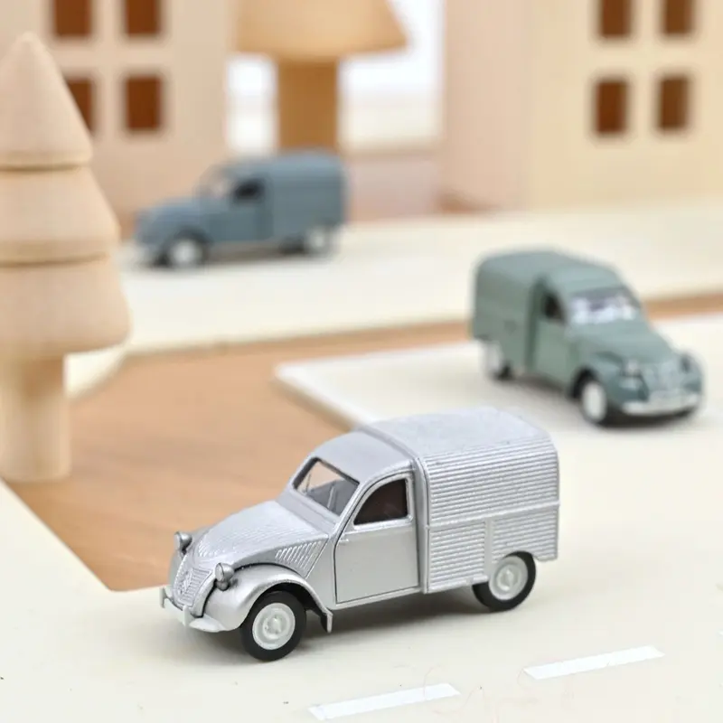 Norev - Citroen 2CV Fourgonnette 1950 Grey - Scala 1/64
