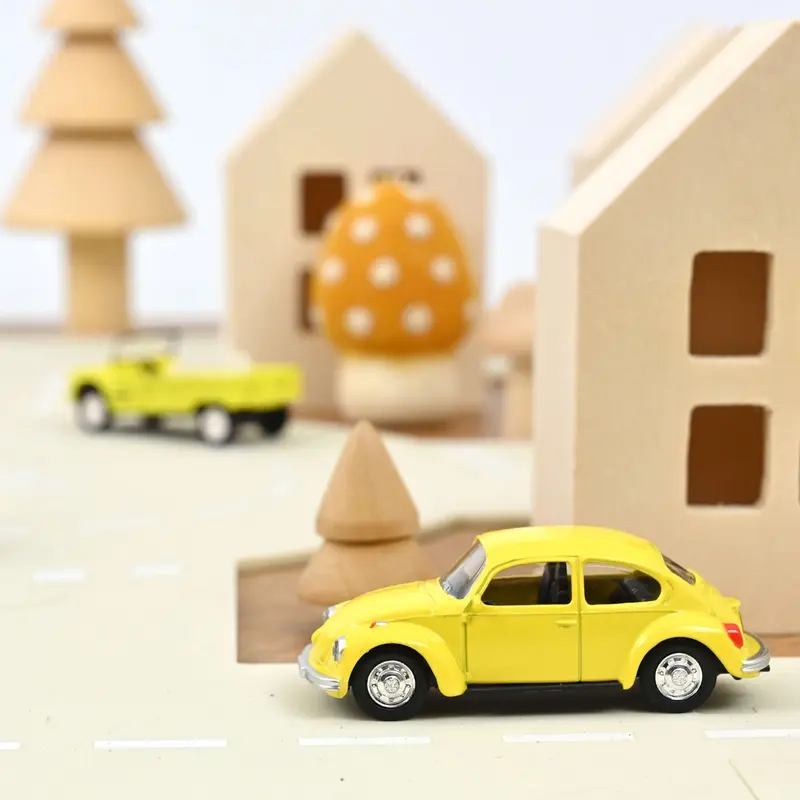 Norev - Volkswagen Beetle 1303 Yellow - Scala 1/64 Circa