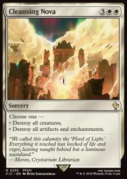 Nova Purificatrice - Commander