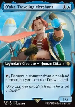O'aka, Traveling Merchant - Commander