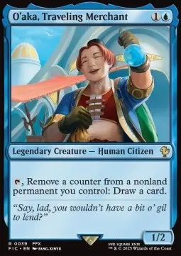 O'aka, Traveling Merchant - Commander