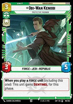Obi-Wan Kenobi, Padawan Protettivo - Leggende della Forza (Special) [LOF-096]