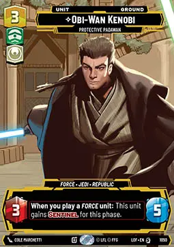 Obi-Wan Kenobi, Padawan Protettivo - Leggende della Forza