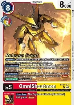 OmniShoutmon (BT21-021) - Promos