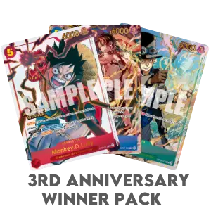 One Piece Card Game - 3rd Anniversary 3 Brothers Winner Pack (ENG)