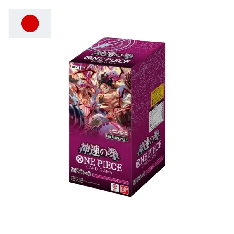 One Piece Card Game A Fist of Divine Speed OP-11 - Box da 24 bustine (JAP)