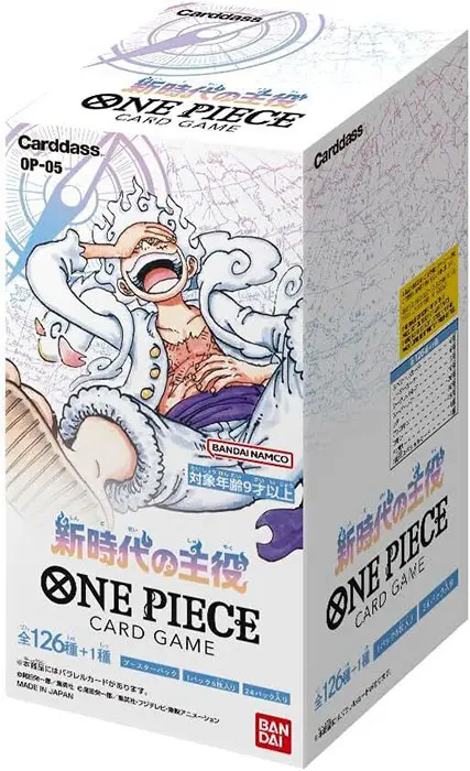 One Piece Card Game Awakening of the new era OP-05 Booster Pack Box JAP 24 bustine
