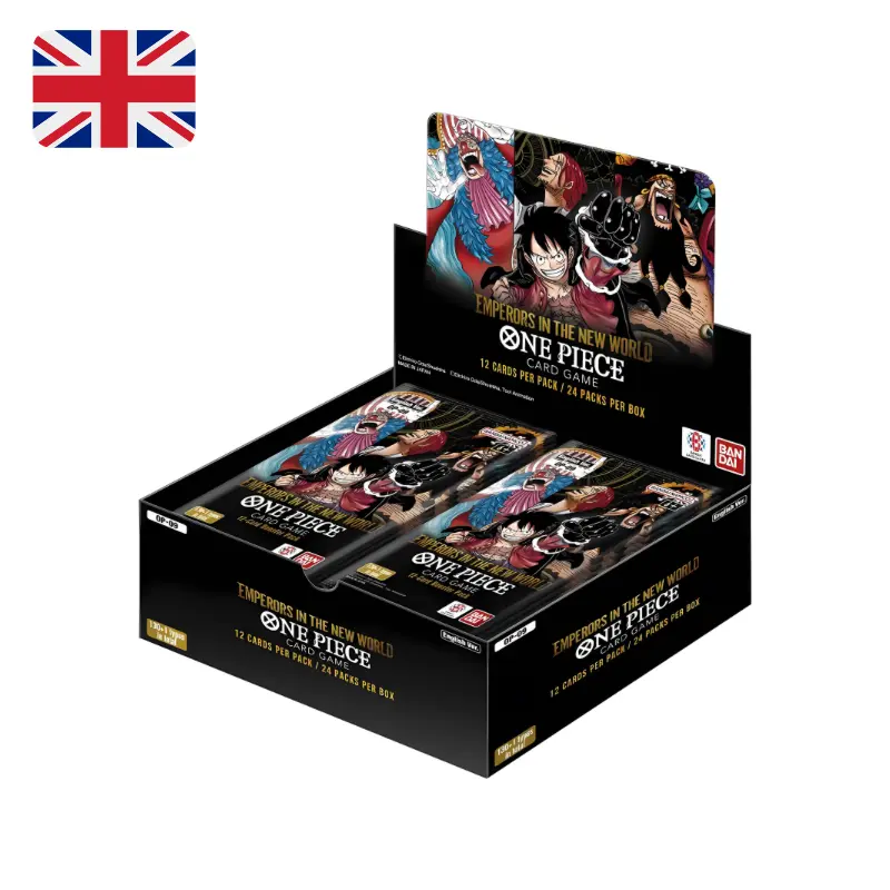 One Piece Card Game Emperors in the New World OP-09 Booster Pack Box ENG 24 bustine