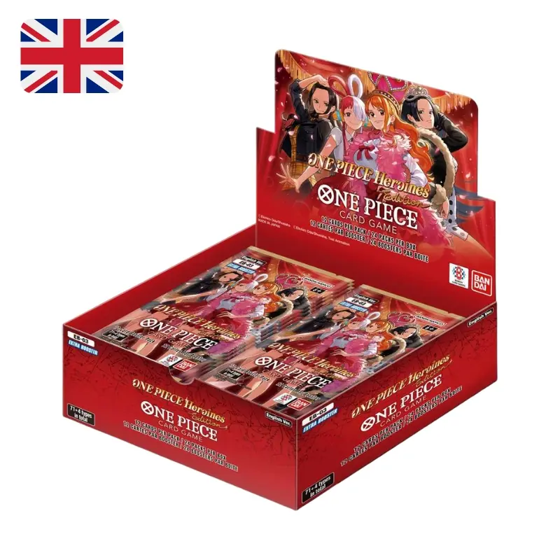 One Piece Card Game Extra Booster Heroines Edition EB-03 Box 24 bustine ENG