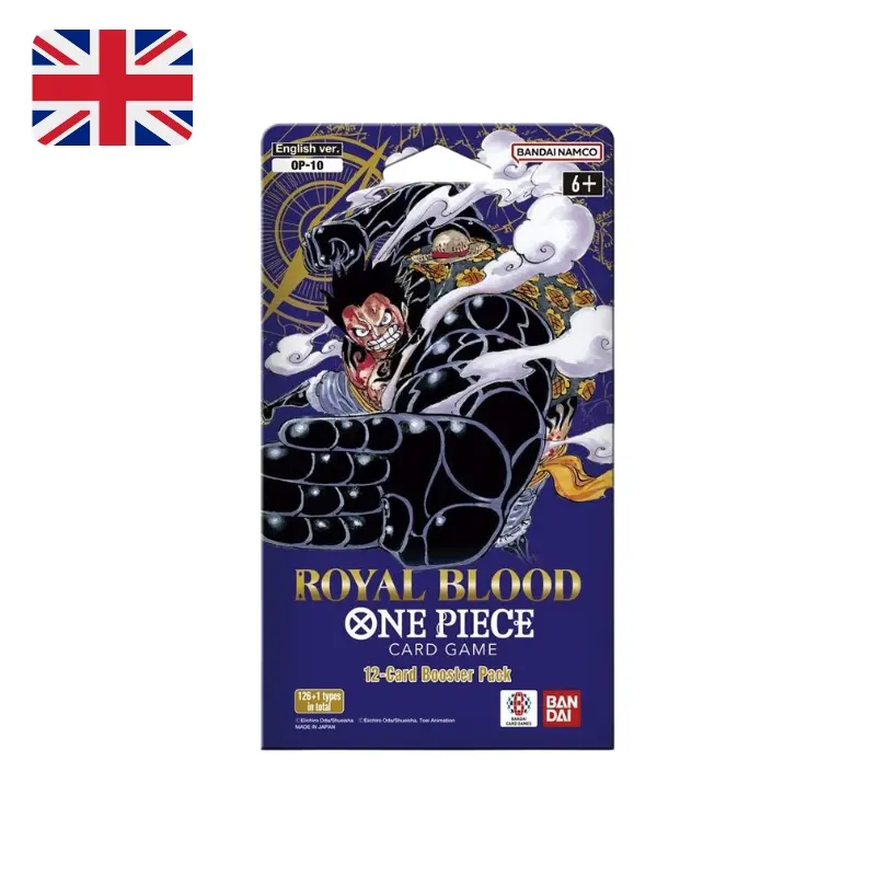 One Piece Card Game OP-10 Royal Blood - Bustina singola 12 carte in Paper Sleeve (ENG)