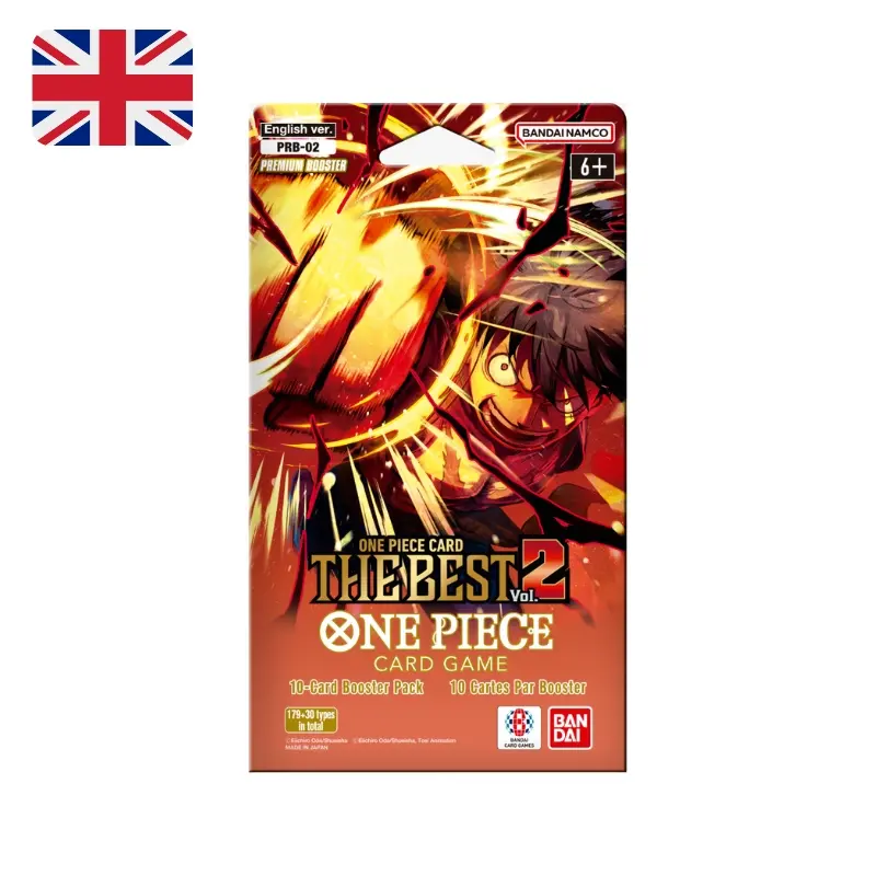 One Piece Card Game PRB-02 The Best Vol. 2 - Bustina singola 10 carte in Paper Sleeve (ENG)