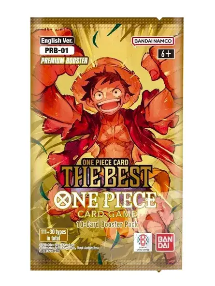 One Piece Card Game Premium Booster PRB-01 The Best - Bustina singola 10 carte (ENG)