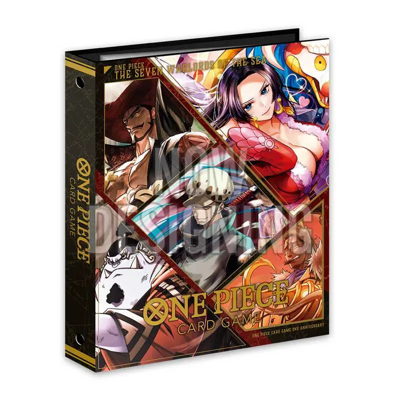 One Piece Card Game Seven Warlords of the Sea - Raccoglitore con 12 carte promozionali