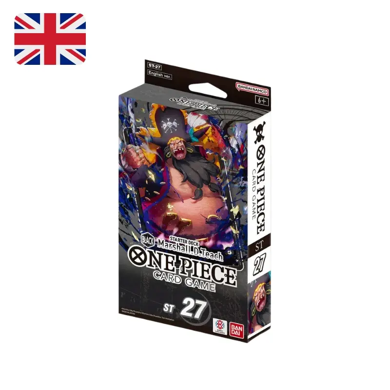 One Piece Card Game Starter Deck BLACK Marshall D. Teach ST-27 ENG