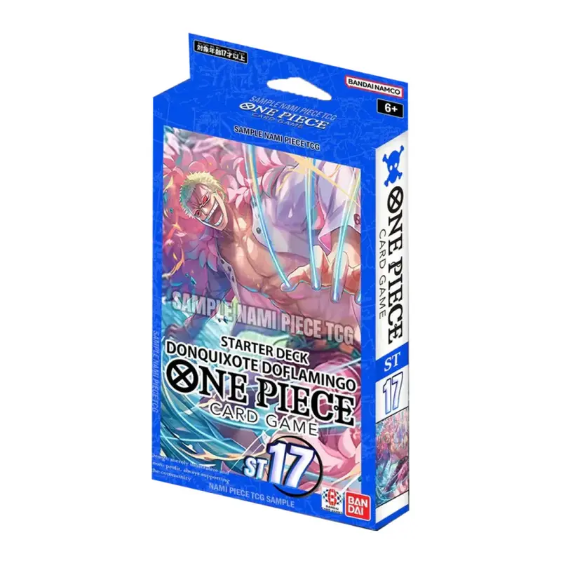 One Piece Card Game Starter Deck Blue Donquixote Doflamingo ST-17 ENG