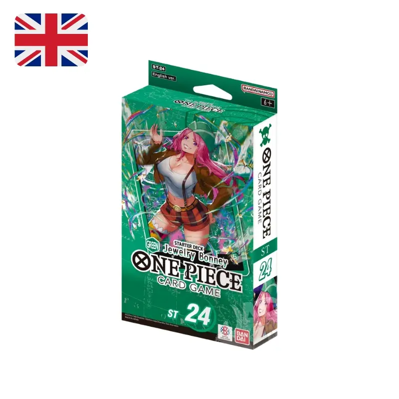 One Piece Card Game Starter Deck GREEN Jewelry Bonney ST-24 ENG