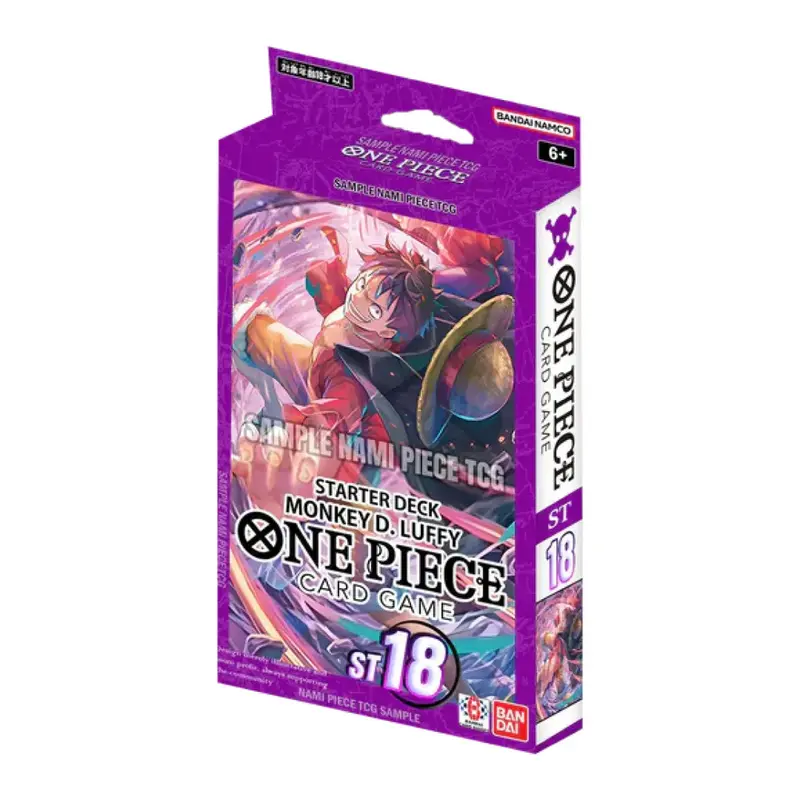 One Piece Card Game Starter Deck Purple Monkey D. Luffy ST-18 ENG
