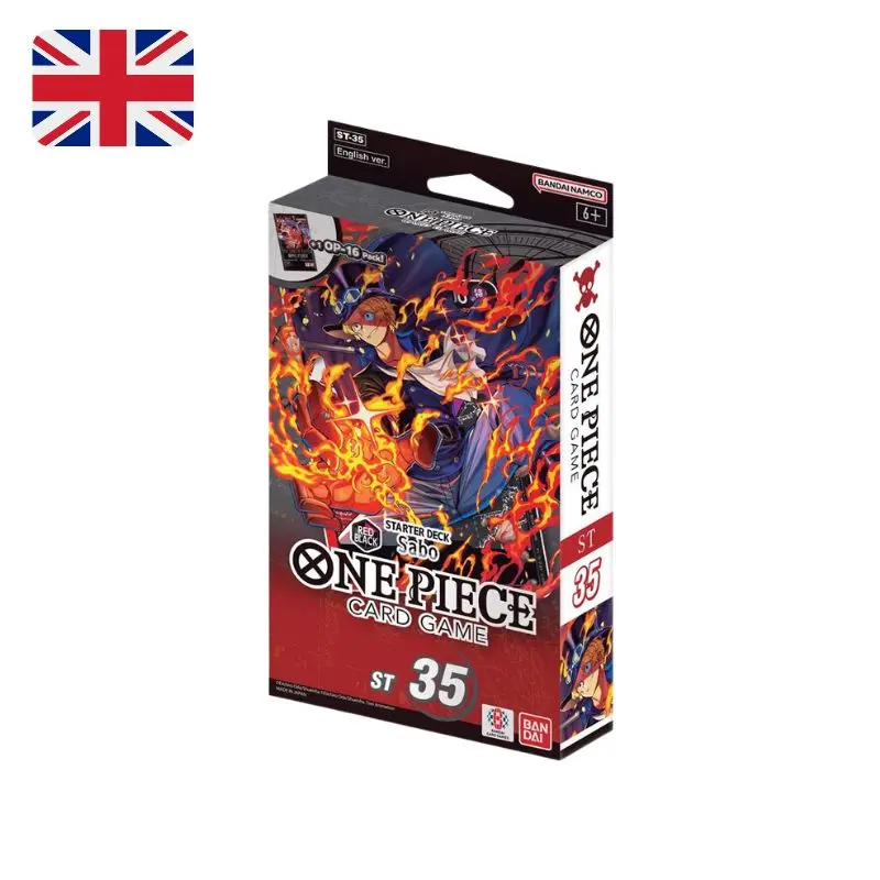 One Piece Card Game Starter Deck RED BLACK Sabo ST-35 ENG