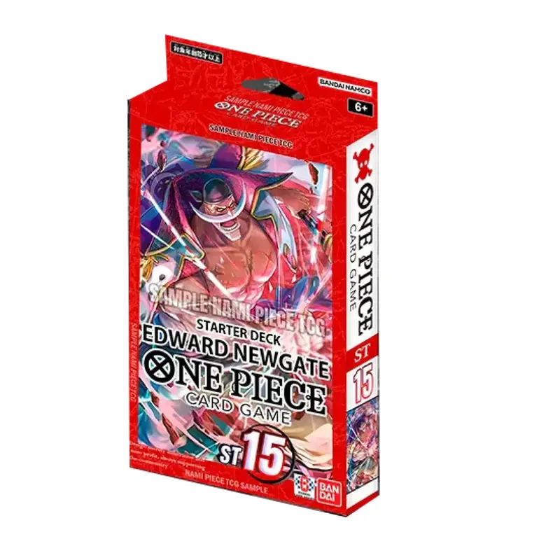 One Piece Card Game Starter Deck Red Edward Newgate ST-15 ENG