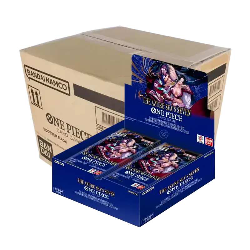 One Piece Card Game - The Azure Sea's Seven [OP14] - Case 12 Display (ENG)