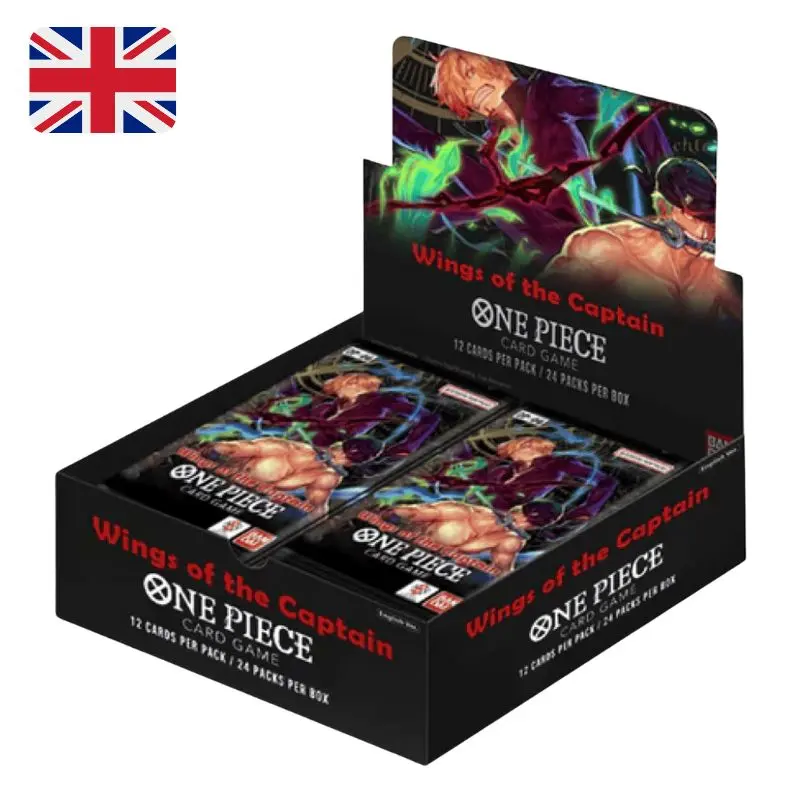 One Piece Card Game Wings of the Captain OP-06 Booster Pack Box ENG 24 bustine