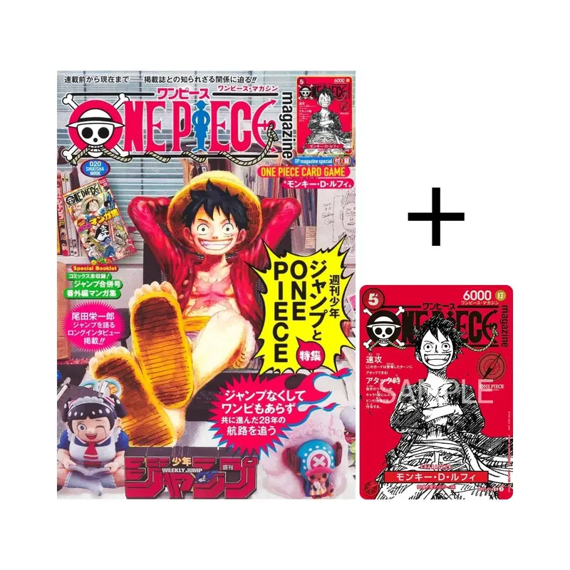 One Piece Magazine Vol. 20 + Promo Luffy ST21-014 (JAP)