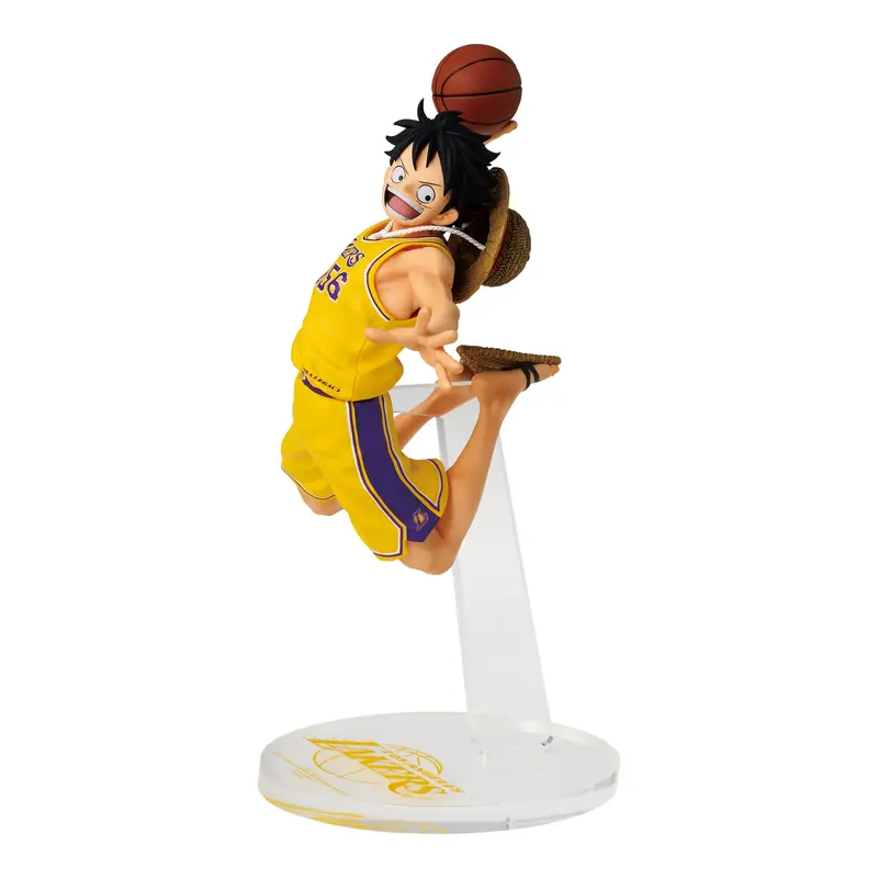 One Piece x NBA Master Stars Piece The Monkey.D.Luffy Los Angeles Lakers