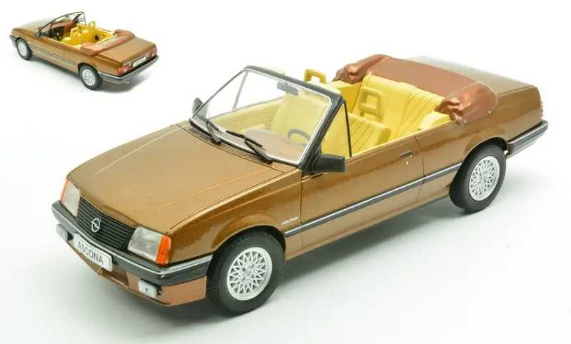 OPEL ASCONA C CABRIOLET 1985 DARK BROWN 1