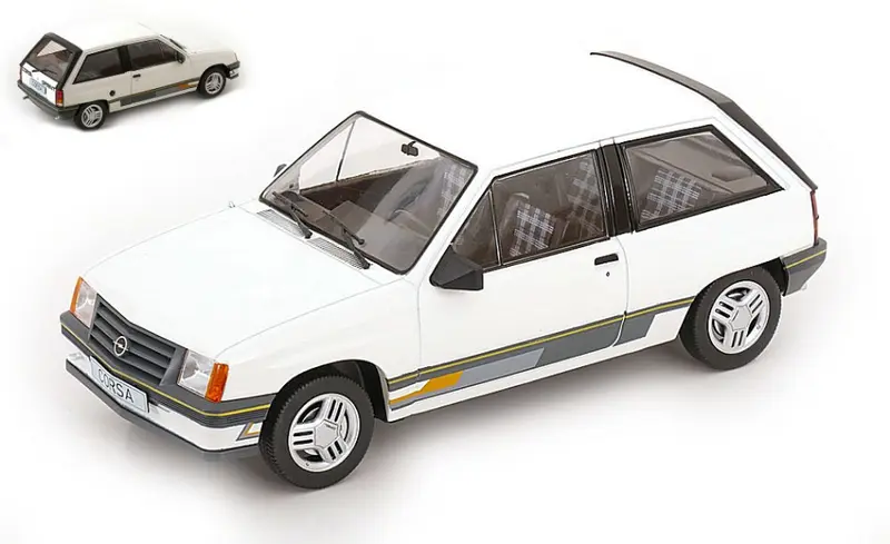 OPEL CORSA A SR 1983 WHITE 1