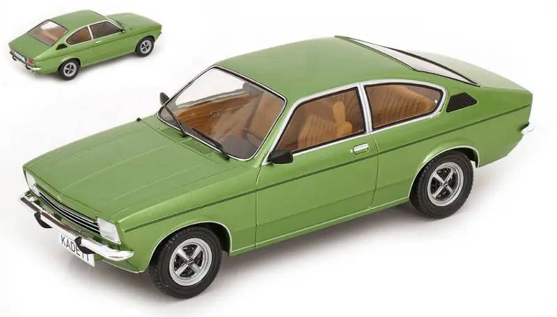 OPEL KADETT C COUPE GT/E 1975 GREEN 1