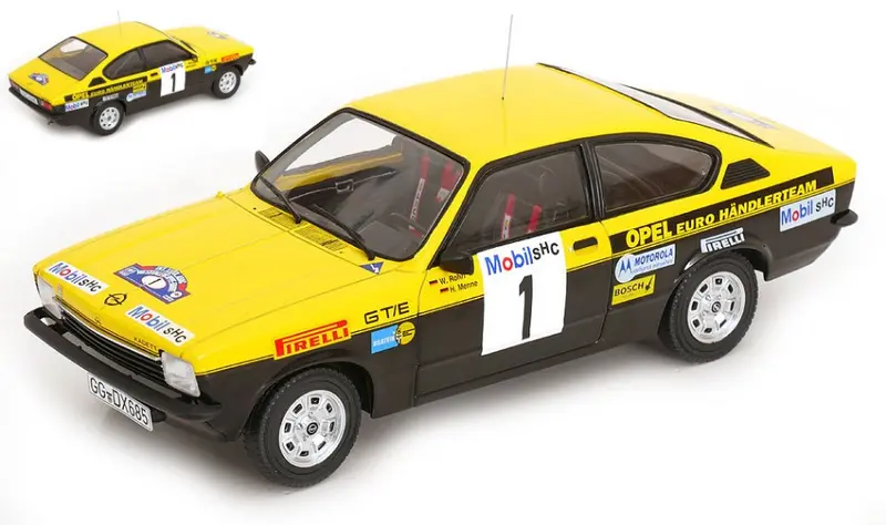 OPEL KADETT C COUPE GT/E WESTFALEN-LIPPE RALLY 1976 ROHLR-MENNE 1