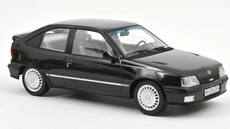 OPEL KADETT GSI 1991 BLACK METALLIC HELMUT SCHMIDT 1