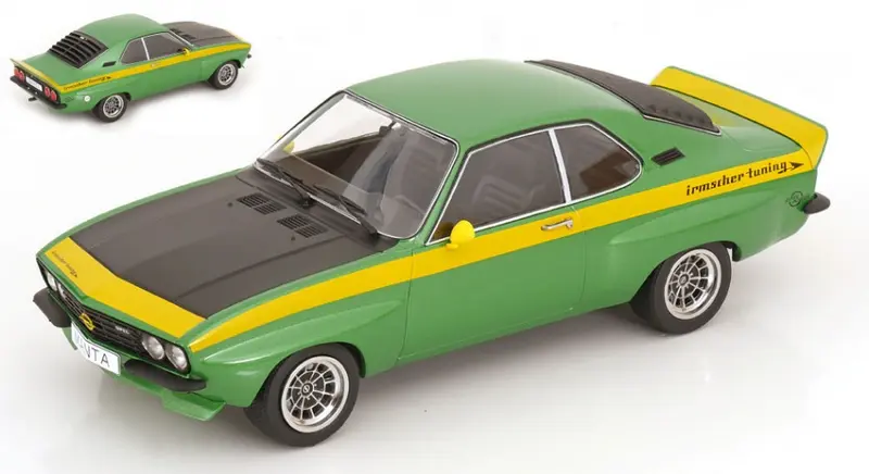 OPEL MANTA A IRMSCHER 1974 GREEN/YELLOW 1