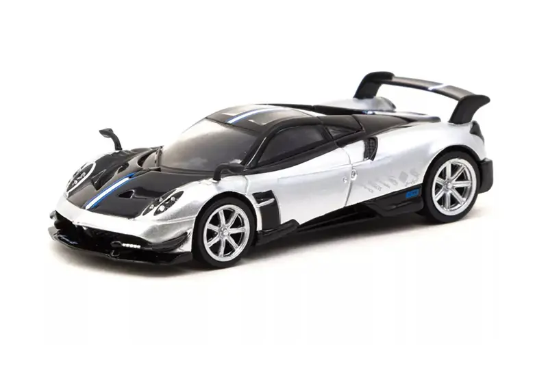 Pagani Huayra BC Grigio Mercurio - Tarmac Works - Scala 1/64 T64G-TL014-SL