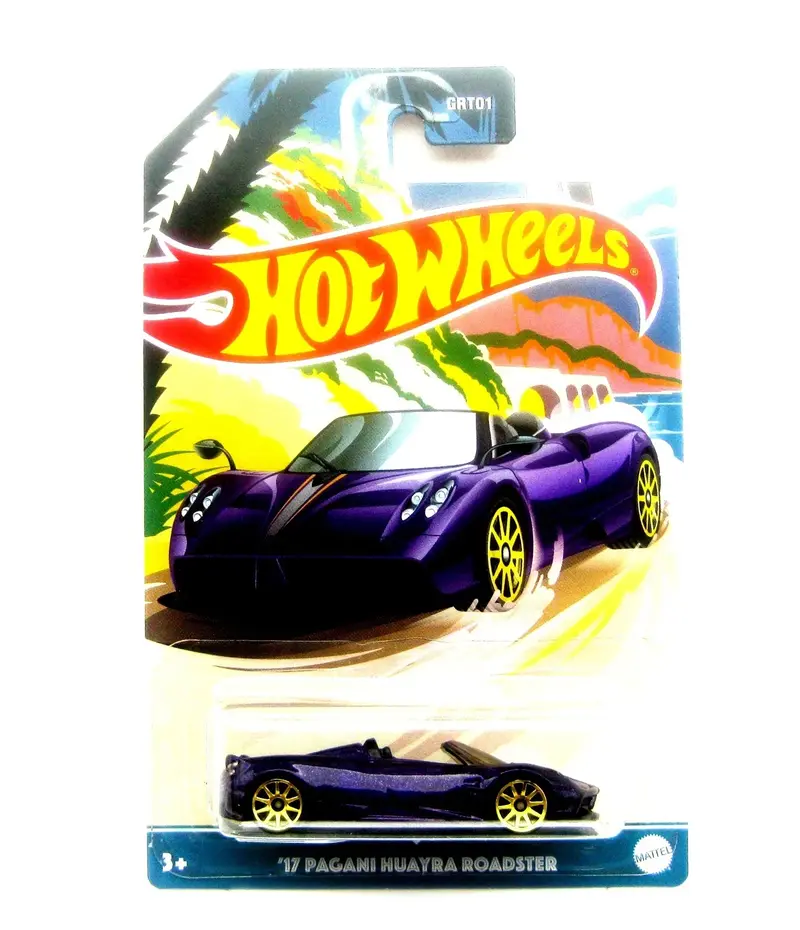 Pagani Huayra Roadster 2017 Violet - Hot Wheels - Scala 1/64 Circa