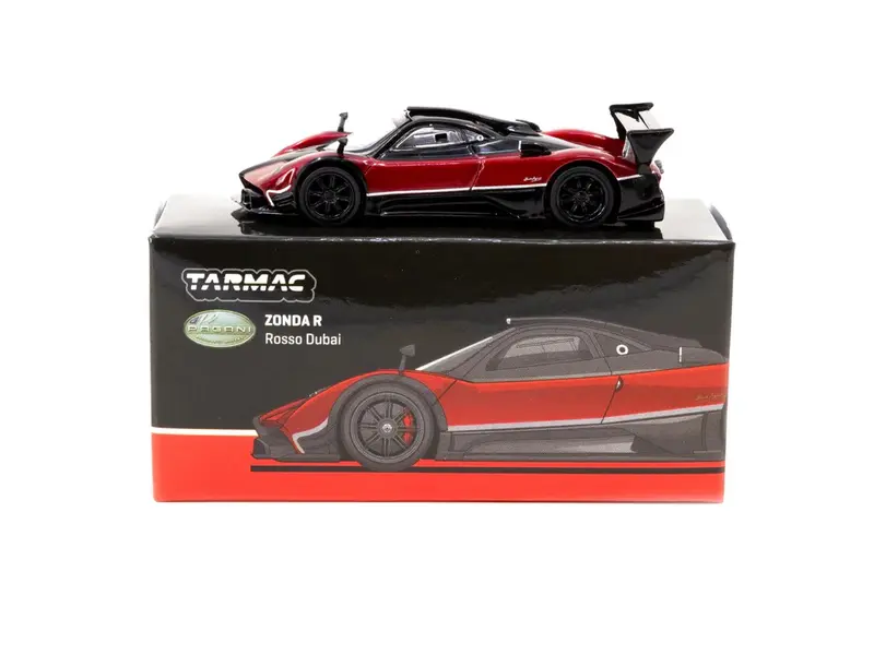 Pagani Zonda R Rosso Dubai - Tarmac Works - Scala 1/64 T64G-TL015-RE