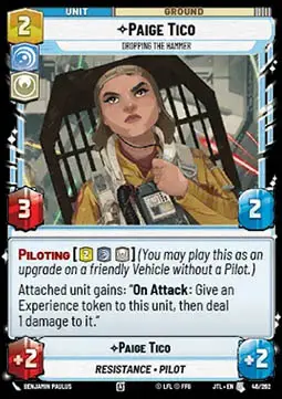 Paige Tico, Calare Il Martello - Salto nell'Iperspazio (Uncommon) [JTL-046]