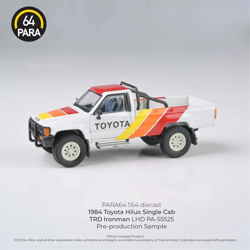 Para64 - 1984 Toyota Hilux Single Cab
TRD Pro Ironman - Scala 1/64