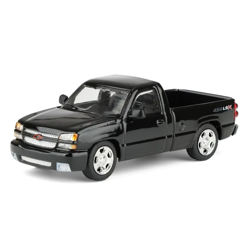 Para64 - 2006 Chevrolet Silverado 454 LSX Single Cab Pickup Onyx Black - Scala 1/64 PB-55381